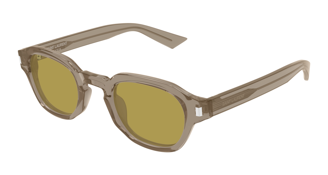 Lunettes de soleil saint laurent sl 946 005 marron round/oval/panthos masculino taille 46mm - Vue principale
