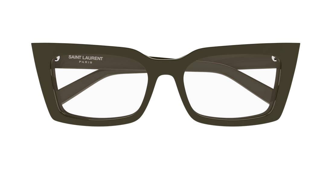 Gafas graduadas saint laurent sl 554 006 marron cat eye femenino talla 54mm - Vista de detalle