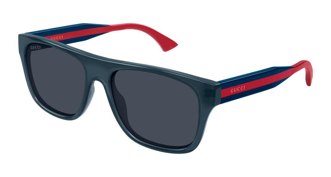 Sunglasses gucci gg2119s 004 azul rectangular / squared masculino size 56mm - Main view