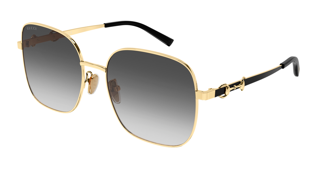 Occhiali da sole gucci gg2053s 001 dorado rectangular / squared femenino taglia 58mm - Vista principale
