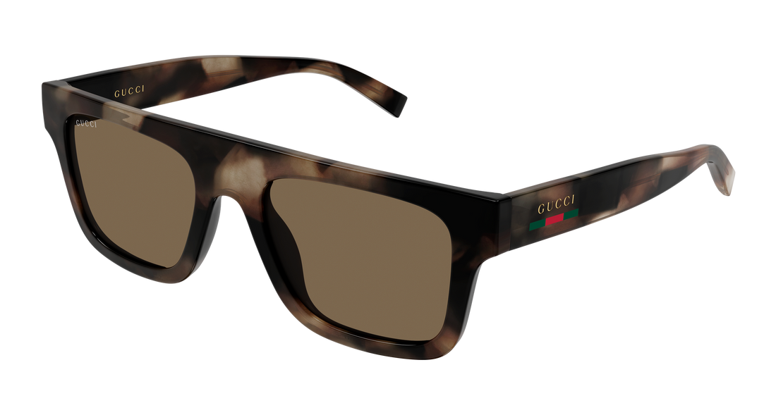 Sonnenbrillen gucci gg2235s 003 havana rectangular / squared masculino größe 53mm - Hauptansicht