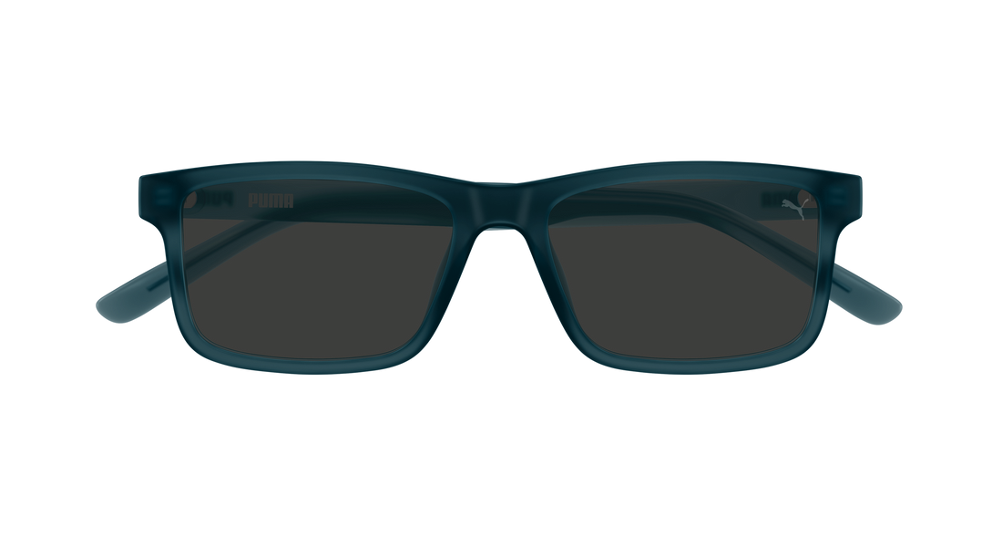 Lunettes de soleil puma pu0544s 003 azul rectangular / squared masculino taille 55mm - Vue détaillée
