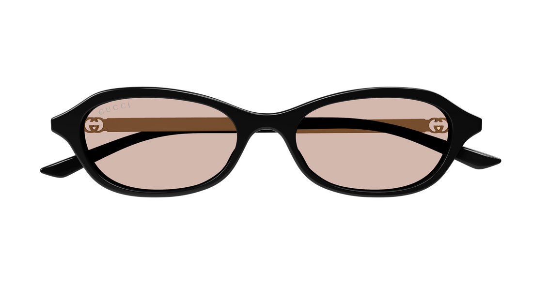 Sonnenbrillen gucci gg2212s 004 negro round/oval/panthos femenino größe 52mm - Detailansicht