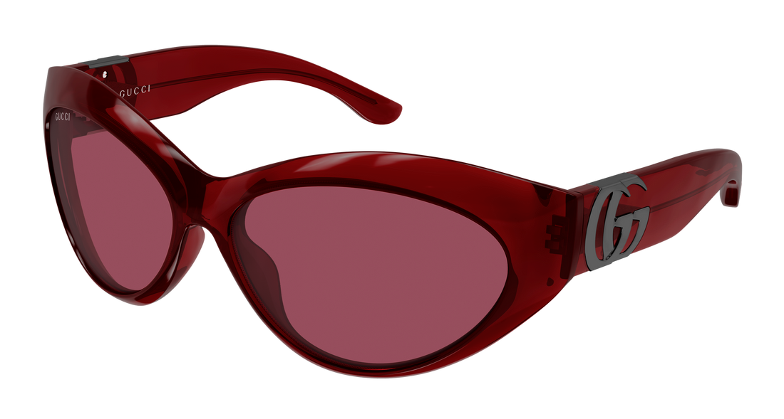 Lunettes de soleil gucci gg2269s 003 rojo cat eye femenino taille 64mm - Vue principale