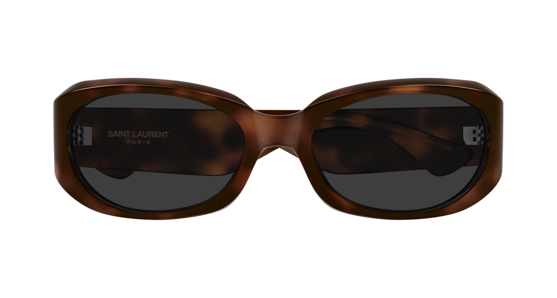 Gafas de sol saint laurent sl 868 003 havana rectangular / squared femenino talla 57mm - Vista de detalle