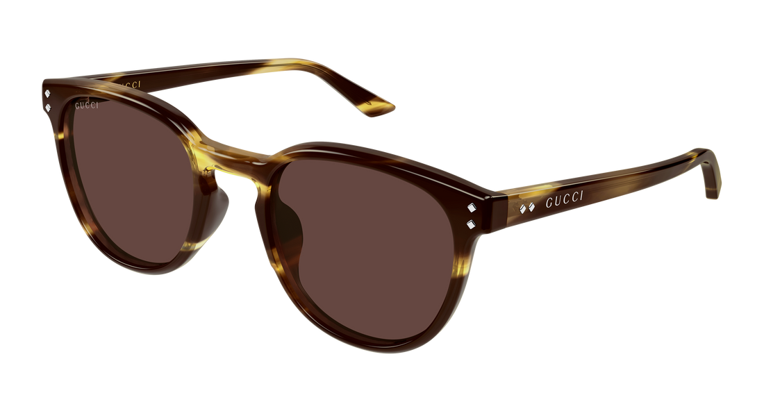 Sonnenbrillen gucci gg2134sa 002 havana round/oval/panthos masculino größe 54mm - Hauptansicht