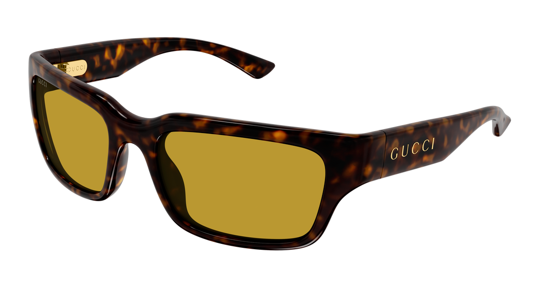 Lunettes de soleil gucci gg2240s 006 havana rectangular / squared masculino taille 58mm - Vue principale