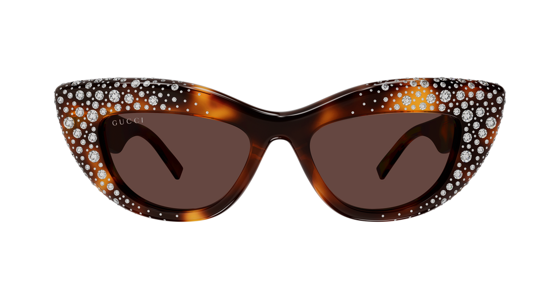 Sonnenbrillen gucci gg2031s 006 havana cat eye femenino größe 50mm - Detailansicht