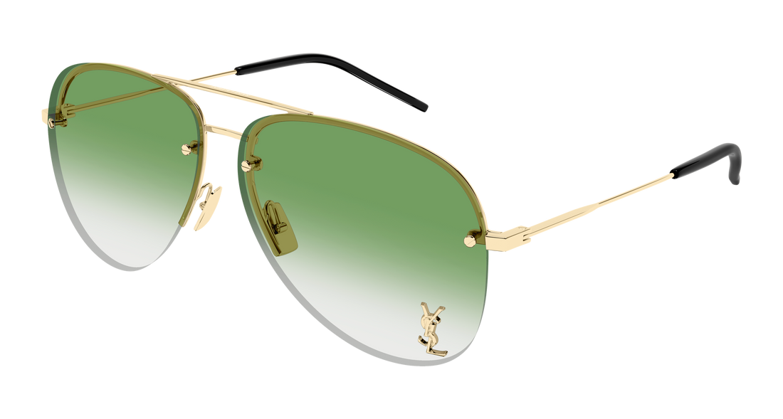 Lunettes de soleil saint laurent classic 11 m 010 dorado pilot/navigator femenino taille 59mm - Vue principale