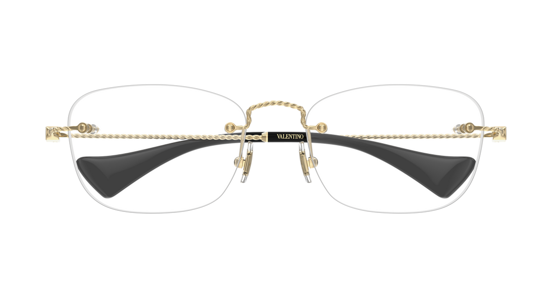 Brillen valentino vg0065o 001 dorado round/oval/panthos femenino größe 55mm - Detailansicht