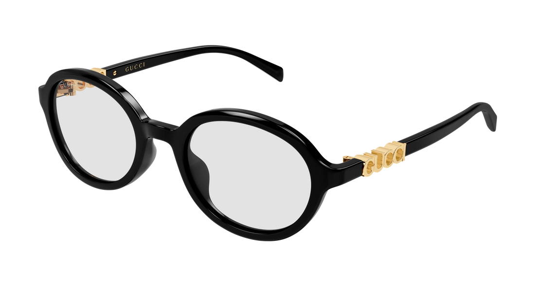 Sunglasses gucci gg2033sa 005 negro round/oval/panthos femenino size 52mm - Main view