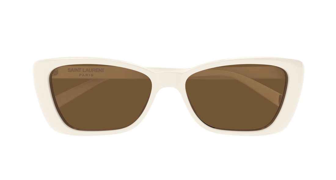Lunettes de soleil saint laurent sl 943 006 beige rectangular / squared femenino taille 54mm - Vue détaillée