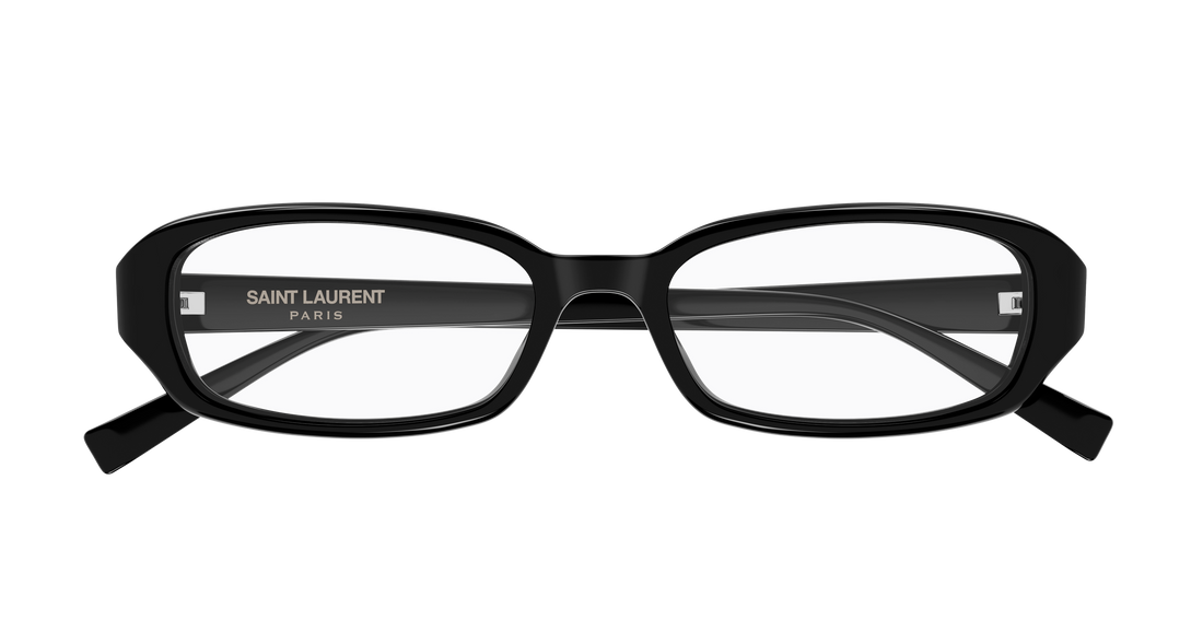 Lunettes de vue saint laurent sl 872 erin opt 001 negro round/oval/panthos unisex taille 52mm - Vue détaillée