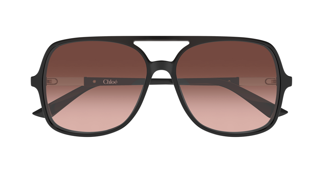 Gafas de sol chloé ch0364s 004 gris pilot/navigator femenino talla 57mm - Vista de detalle