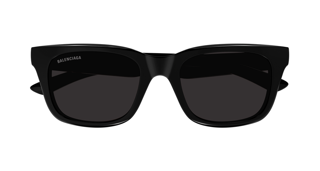 Occhiali da sole balenciaga bb0468s 001 negro rectangular / squared masculino taglia 53mm - Vista dettagliata