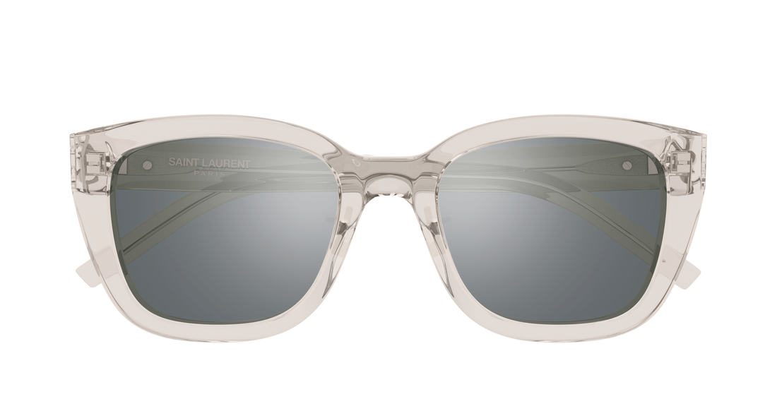 Sonnenbrillen saint laurent sl m176 004 beige cat eye femenino größe 53mm - Detailansicht