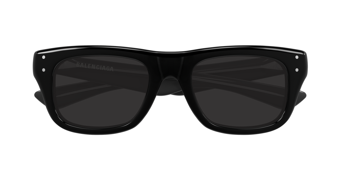 Lunettes de soleil balenciaga bb0521s 001 negro rectangular / squared masculino taille 53mm - Vue détaillée