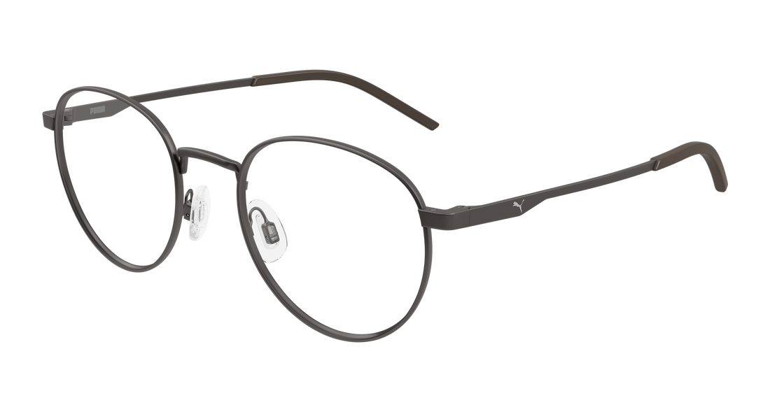 Occhiali da vista puma pu0533o 003 plateado round/oval/panthos masculino taglia 50mm - Vista principale