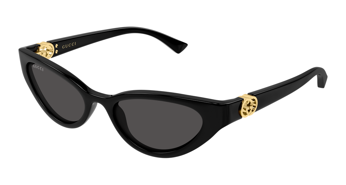 Lunettes de soleil gucci gg2194s 001 negro cat eye femenino taille 52mm - Vue principale