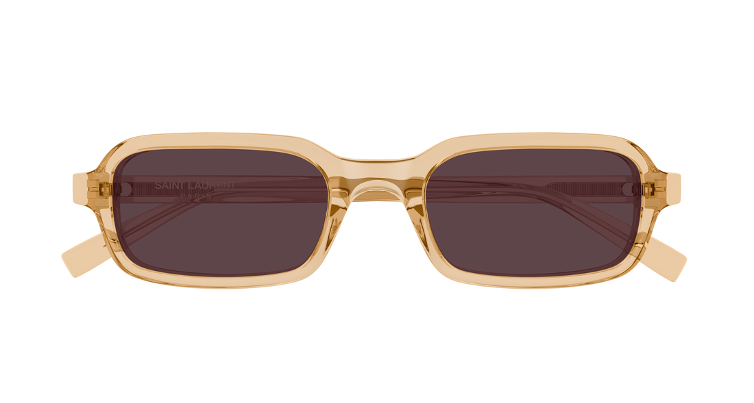 Sonnenbrillen saint laurent sl 908 004 amarillo rectangular / squared femenino größe 51mm - Detailansicht