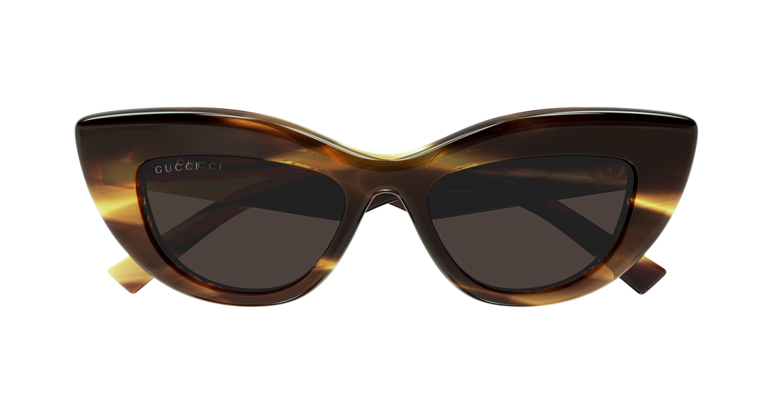 Sonnenbrillen gucci gg2031s 003 havana cat eye femenino größe 50mm - Detailansicht