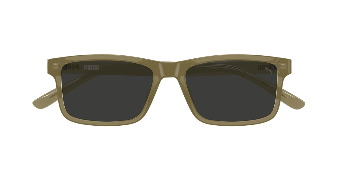 Lunettes de soleil puma pu0544s 004 verde rectangular / squared masculino taille 55mm - Vue détaillée