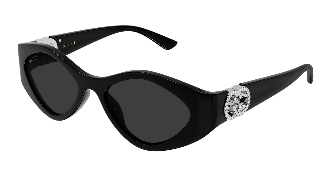 Sonnenbrillen gucci gg2121s 002 negro geometrical/directional femenino größe 52mm - Hauptansicht