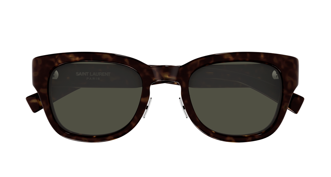 Sonnenbrillen saint laurent sl 957/j 006 havana rectangular / squared femenino größe 50mm - Detailansicht