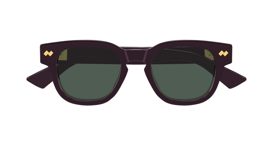Sunglasses bottega veneta bv1441s 004 violeta round/oval/panthos unisex size 48mm - Detailed view