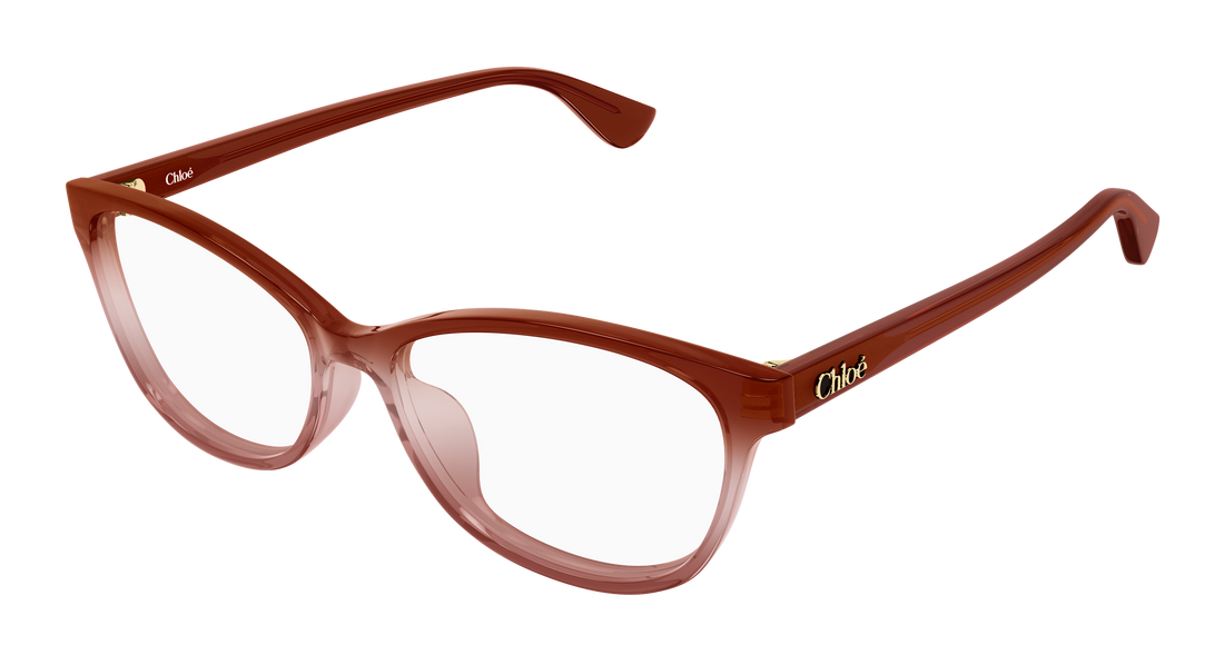 Lunettes de vue chloé ch0394ol 004 rojo cat eye femenino taille 55mm - Vue principale