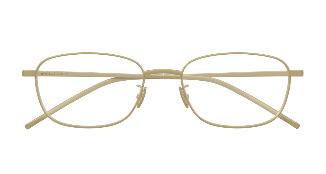 Prescription glasses bottega veneta bv1473oa 003 bronce rectangular / squared unisex size 52mm - Detailed view