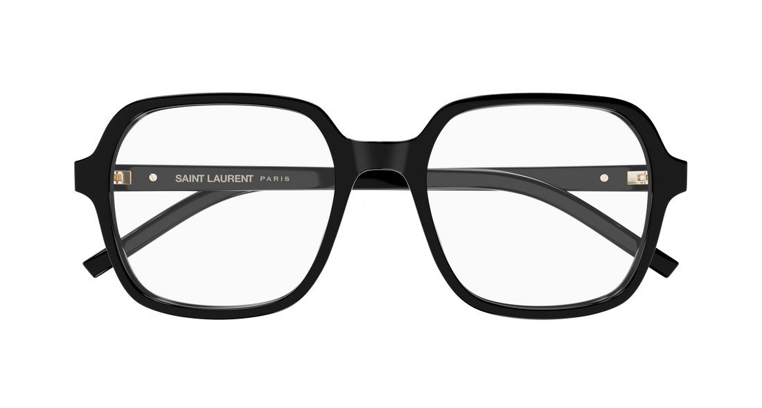 Brillen saint laurent sl m190 001 negro rectangular / squared femenino größe 54mm - Detailansicht