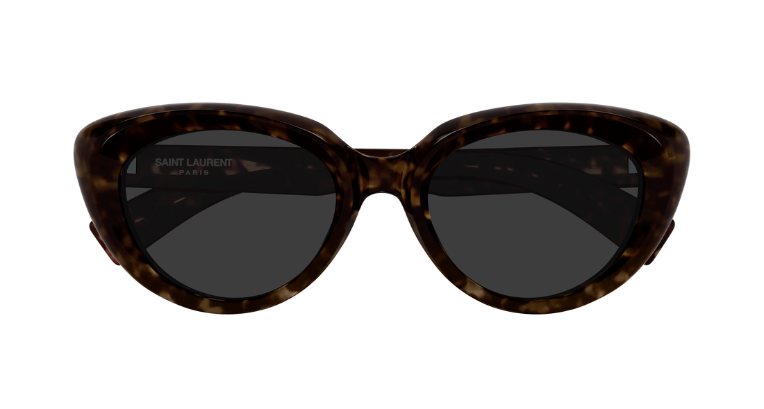 Sunglasses saint laurent sl 859/k 003 havana cat eye femenino size 54mm - Detailed view