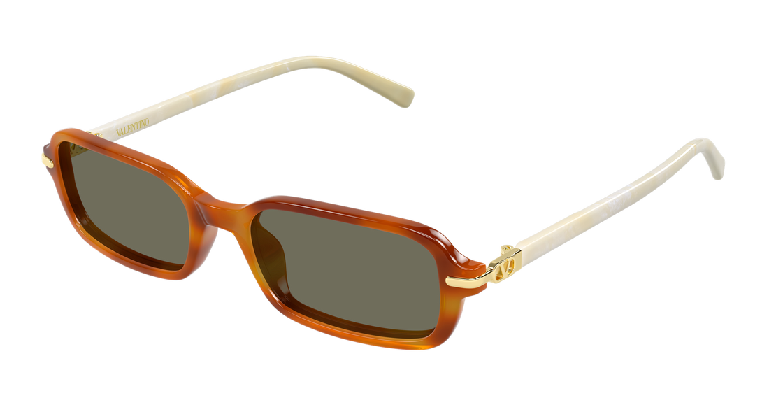 Sonnenbrillen valentino vg0047s 002 havana rectangular / squared femenino größe 52mm - Hauptansicht