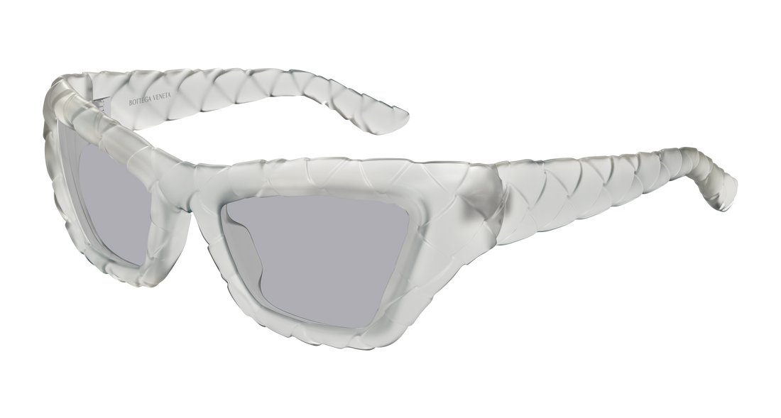 Sunglasses bottega veneta bv1438s 004 gris cat eye femenino size 56mm - Main view