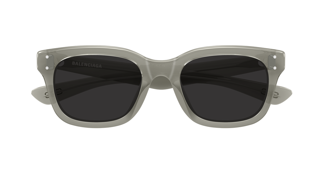 Lunettes de soleil balenciaga bb0522sk 004 verde rectangular / squared unisex taille 54mm - Vue détaillée
