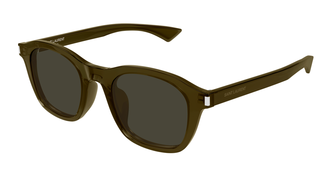 Sunglasses saint laurent sl 880/k 004 marron unisex size 50mm - Main view