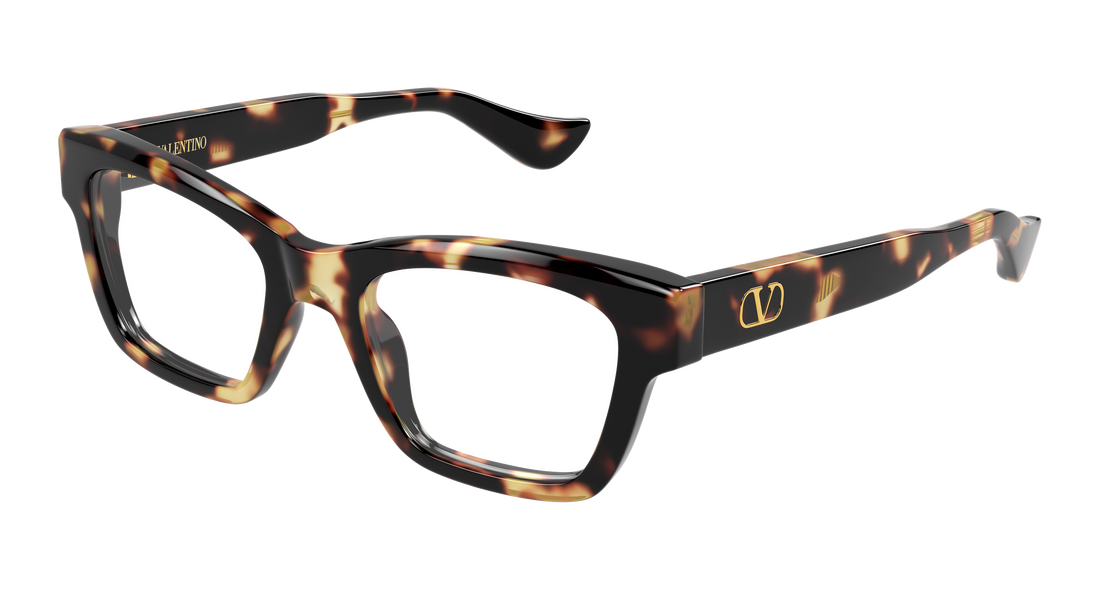 Brillen valentino vg0061o 002 havana rectangular / squared femenino größe 50mm - Hauptansicht