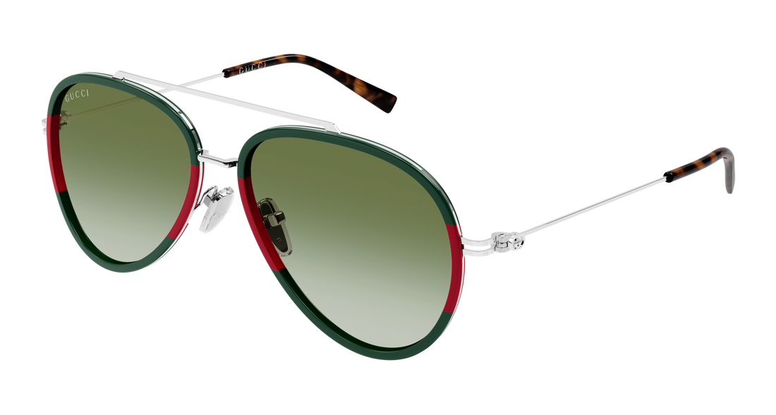 Sonnenbrillen gucci gg1981s 007 verde pilot/navigator masculino größe 56mm - Hauptansicht