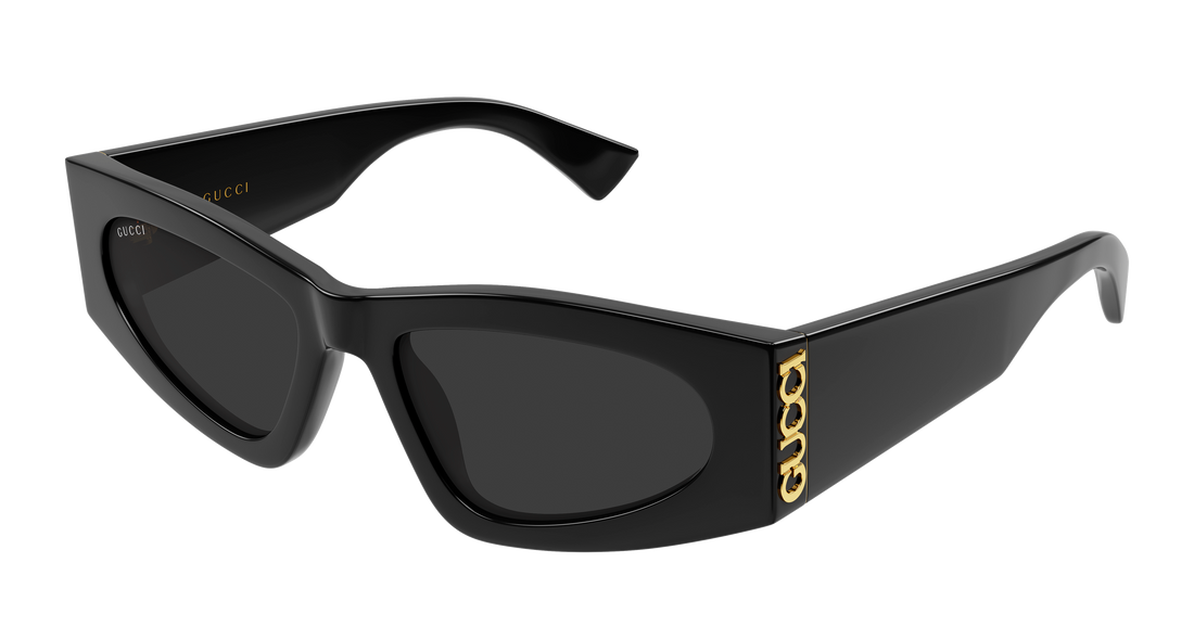 Occhiali da sole gucci gg2040s 001 negro cat eye femenino taglia 54mm - Vista principale