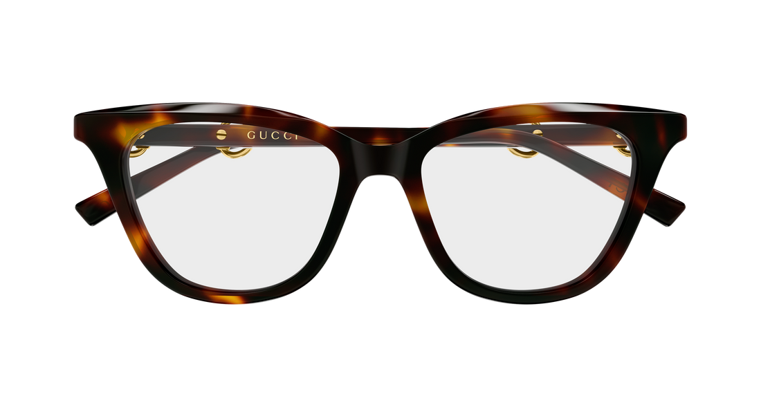 Brillen gucci gg2218o 006 havana cat eye femenino größe 52mm - Detailansicht