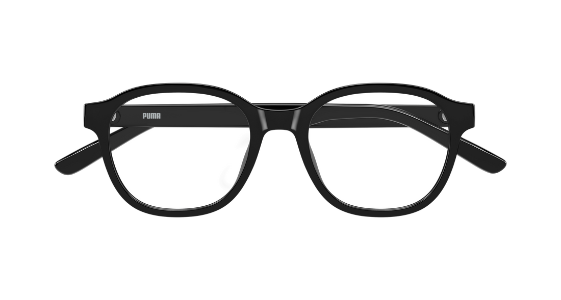 Lunettes de vue puma pu0549oa 001 negro rectangular / squared masculino taille 52mm - Vue détaillée