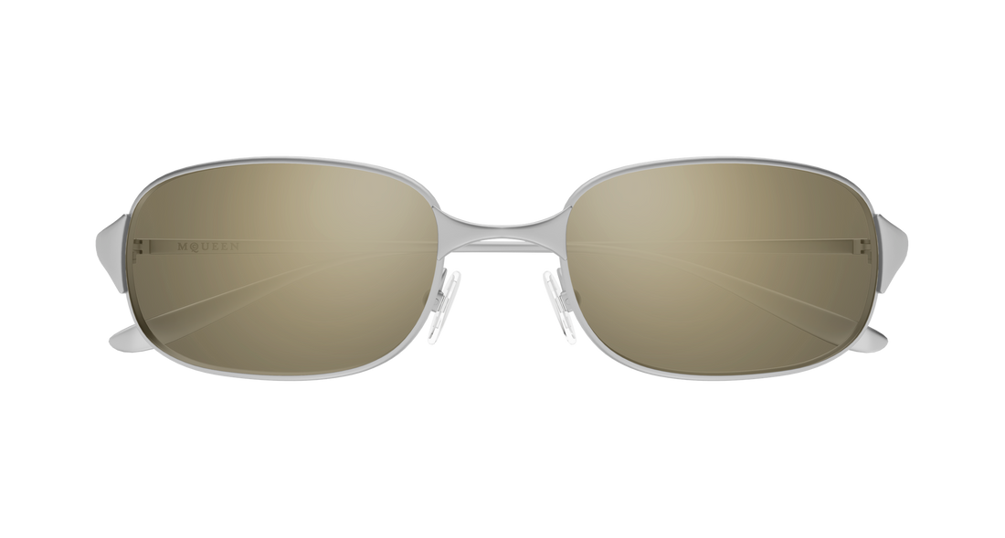 Sonnenbrillen alexander mcqueen am0588s 003 plateado round/oval/panthos masculino größe 55mm - Detailansicht