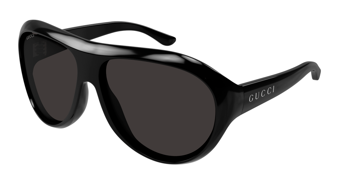 Lunettes de soleil gucci gg2270s 001 negro round/oval/panthos femenino taille 62mm - Vue principale