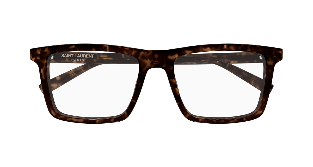 Gafas graduadas saint laurent sl 906 005 havana rectangular / squared masculino talla 56mm - Vista de detalle
