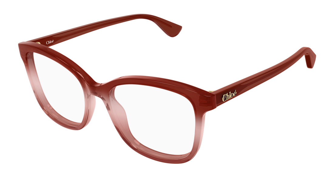 Lunettes de vue chloé ch0393o 004 rojo cat eye femenino taille 54mm - Vue principale