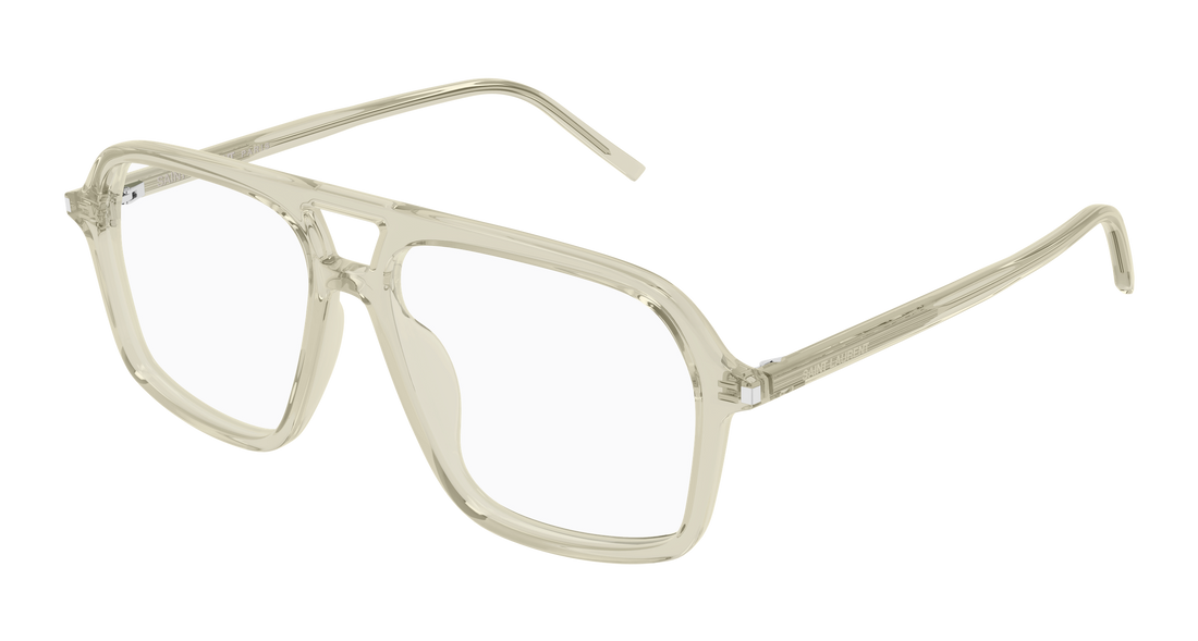 Lunettes de vue saint laurent sl 960 004 verde pilot/navigator femenino taille 55mm - Vue principale