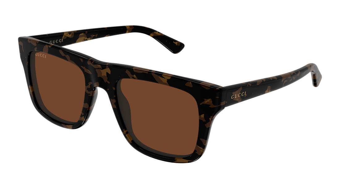 Lunettes de soleil gucci gg2242s 004 havana rectangular / squared masculino taille 51mm - Vue principale