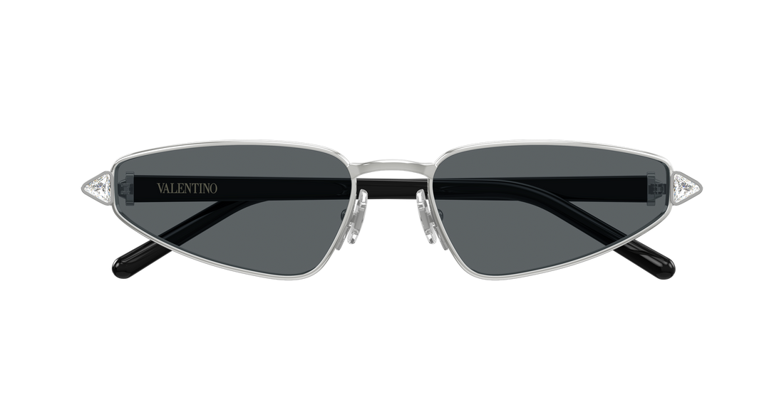 Sonnenbrillen valentino vg0035s 001 plateado cat eye femenino größe 57mm - Detailansicht
