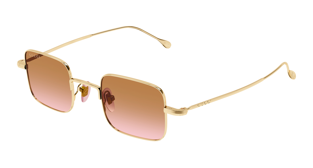 Sunglasses gucci gg1813s 011 dorado rectangular / squared unisex size 43mm - Main view